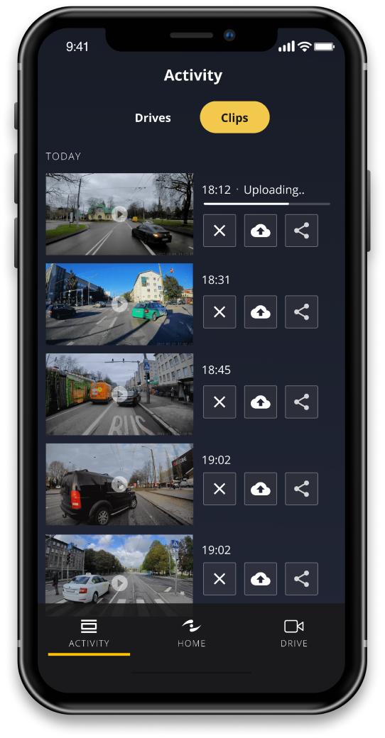 PhoneDashCam pardakaamera rakendus teeb liiklusvideode jagamise lihtsaks!